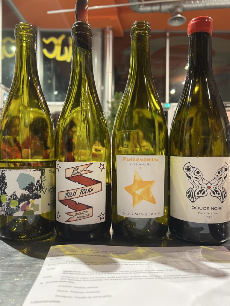 Dégustation club RA WINES · sélection de vins naturels