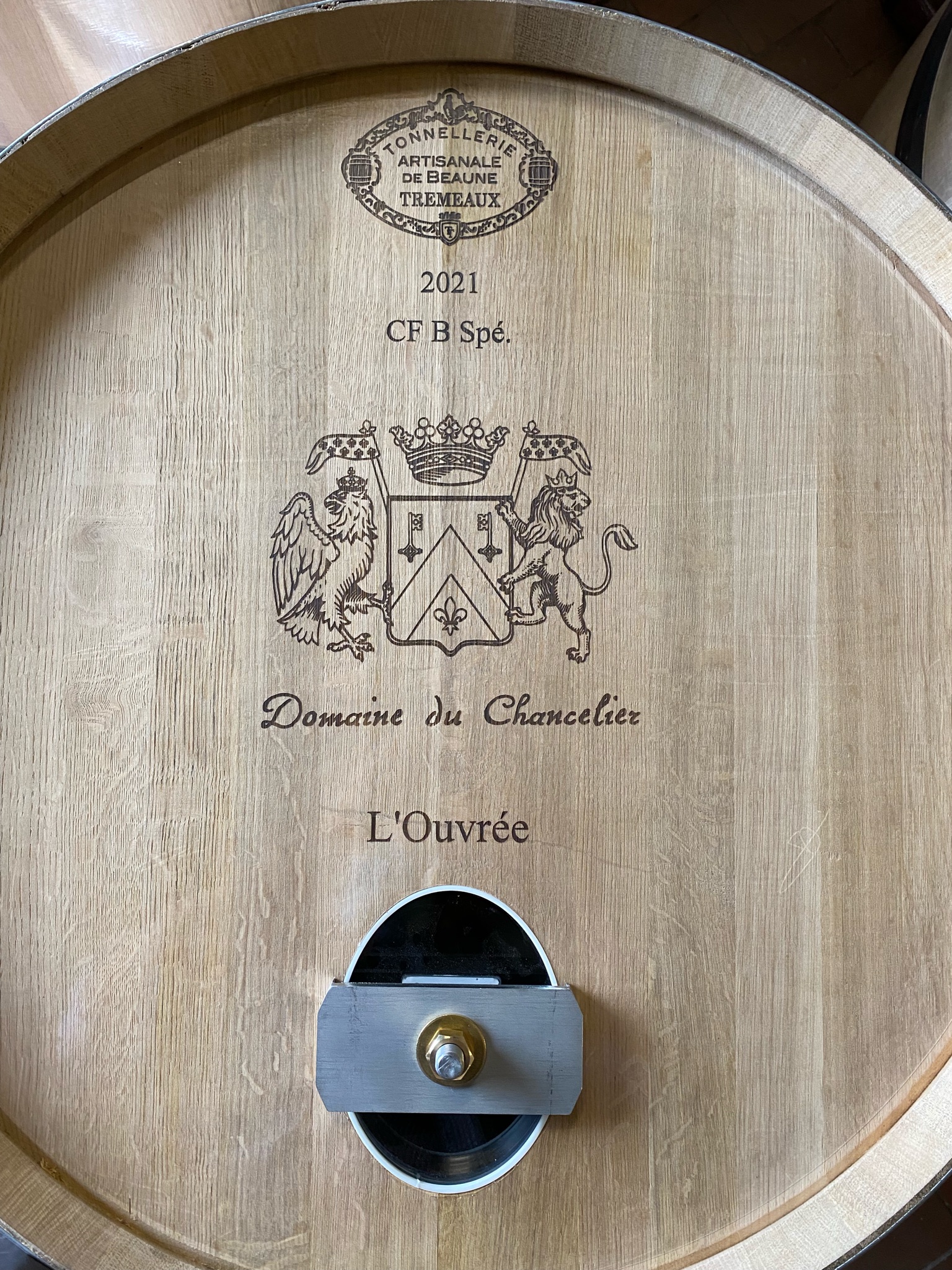 Fût du Domaine du Chancelier