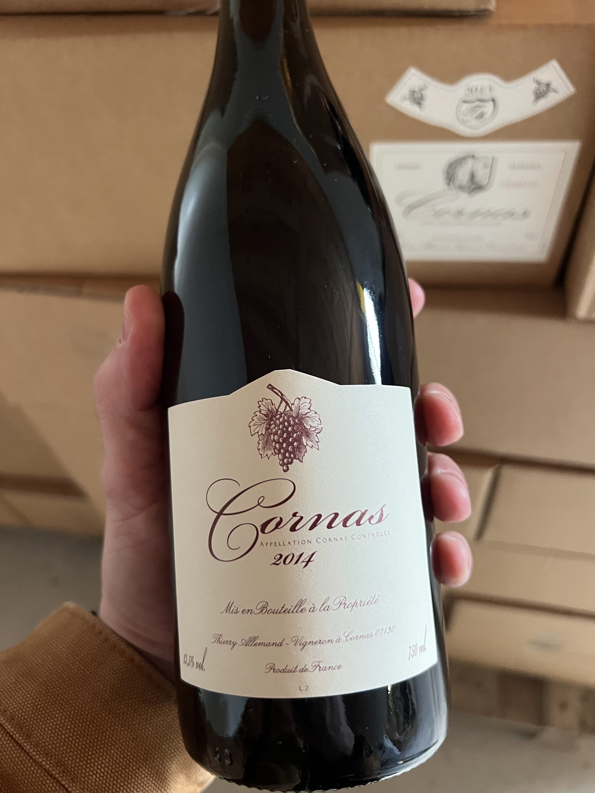 Cuvée Cornas, Thierry Allemand