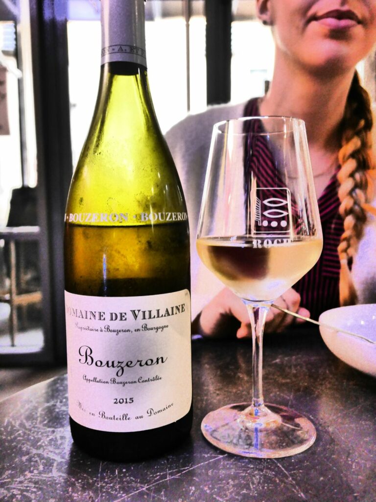 Bouzeron du Domaine de Villaine servi au verre